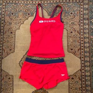 SPEEDO TWO PIECE LIFEGUARD SET